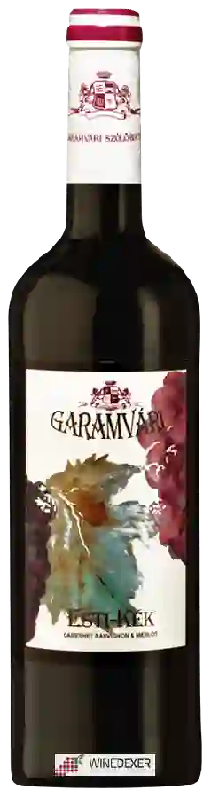 Winery Garamvári Szőlőbirtok - Esti-Kék Winery Garamvári Szőlőbirtok - Esti-Kék