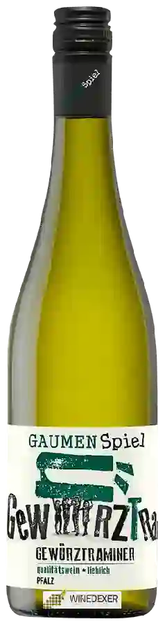 Winery Gaumen Spiel - Gewürztraminer