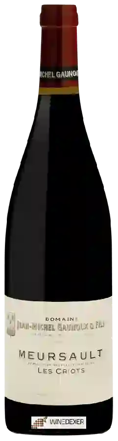 Domaine Jean-Michel Gaunoux - Meursault 'Les Criots'
