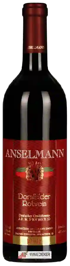 Winery Anselmann - Dornfelder Rotwein Winery Anselmann - Dornfelder Rotwein