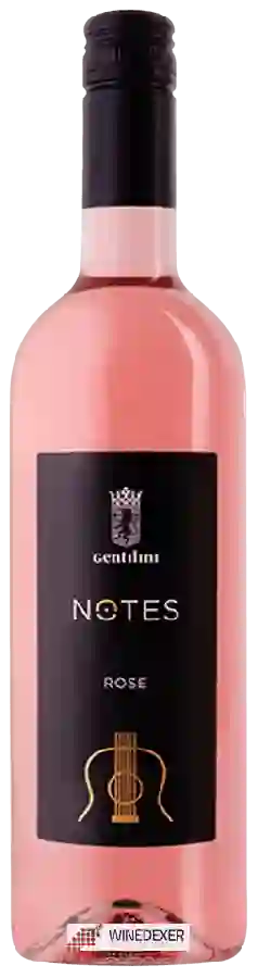 Winery Gentilini - Notes Rose Winery Gentilini - Notes Rose