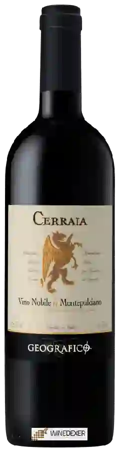 Winery Geografico - Cerraia Vino Nobile di Montepulciano Winery Geografico - Cerraia Vino Nobile di Montepulciano