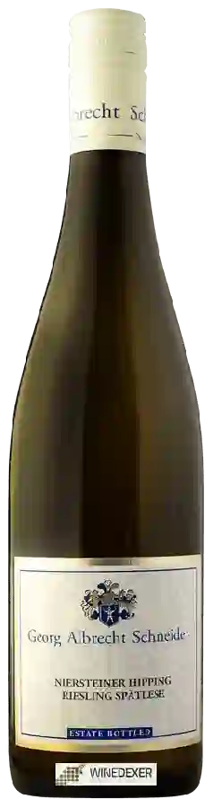 Winery Georg Albrecht Schneider - Niersteiner Hipping Riesling Spätlese Winery Georg Albrecht Schneider - Niersteiner Hipping Riesling Spätlese