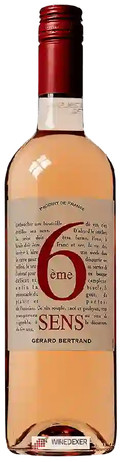 Winery Gérard Bertrand - Pays d'OC 6ème Sens Rosè Winery Gérard Bertrand - Pays d'OC 6ème Sens Rosè