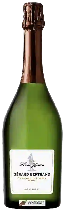 Winery Gérard Bertrand - Thomas Jefferson Crémant de Limoux Brut Winery Gérard Bertrand - Thomas Jefferson Crémant de Limoux Brut
