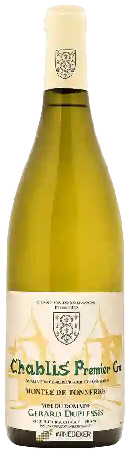 Winery Gerard Duplessis - Chablis Premier Cru 'Montee de Tonnerre' Winery Gerard Duplessis - Chablis Premier Cru 'Montee de Tonnerre'