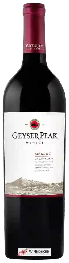 Winery Geyser Peak - Merlot Winery Geyser Peak - Merlot