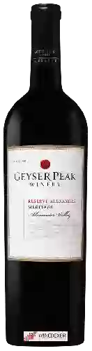 Winery Geyser Peak - Reserve Alexandre Meritage