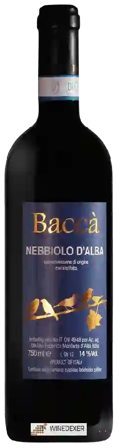 Winery Ghilino Federico - Baccà Nebbiolo d'Alba