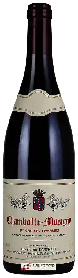 Winery Ghislaine Barthod - Chambolle-Musigny 1er Cru 'Les Charmes' Winery Ghislaine Barthod - Chambolle-Musigny 1er Cru 'Les Charmes'