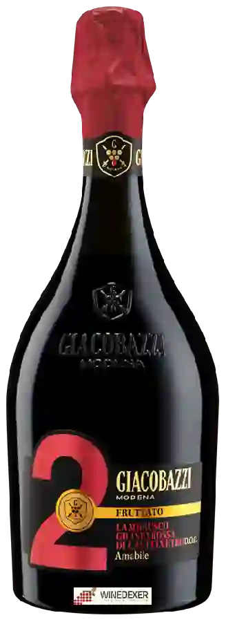 Winery Giacobazzi - 2 Fruttato Lambrusco Grasparossa di Castelvetro Amabile Winery Giacobazzi - 2 Fruttato Lambrusco Grasparossa di Castelvetro Amabile