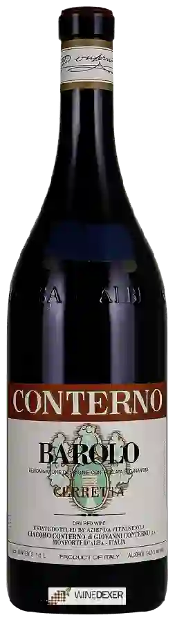 Winery Giacomo Conterno - Barolo Cerretta Winery Giacomo Conterno - Barolo Cerretta