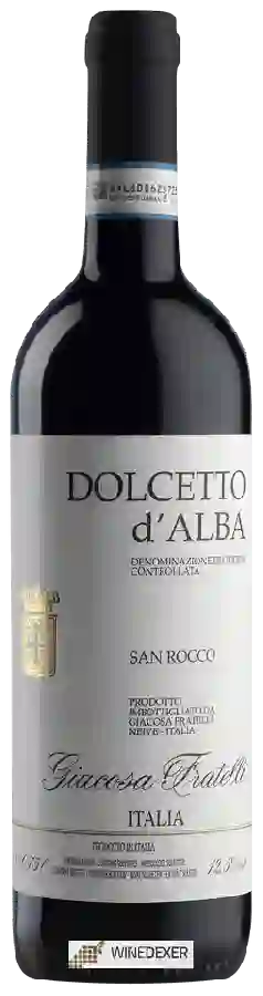 Winery Giacosa Fratelli - Dolcetto d'Alba San Rocco