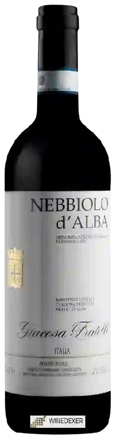 Winery Giacosa Fratelli - Nebbiolo d'Alba Winery Giacosa Fratelli - Nebbiolo d'Alba
