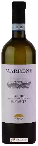 Winery Gian Piero Marrone - Favorita