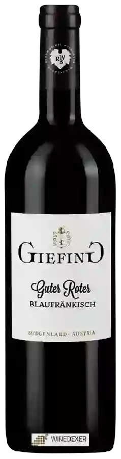 Winery Giefing - Guter Roter Blaufränkisch Winery Giefing - Guter Roter Blaufränkisch