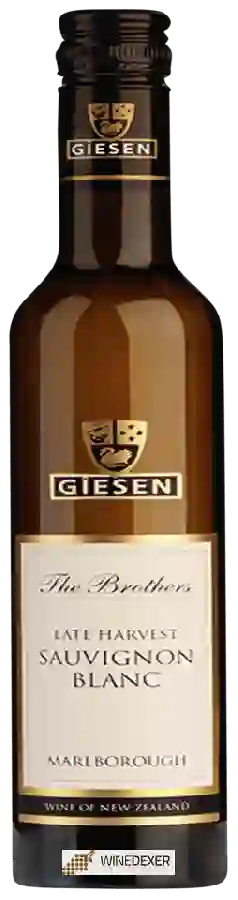 Winery Giesen - The Brothers Late Harvest Sauvignon Blanc Winery Giesen - The Brothers Late Harvest Sauvignon Blanc