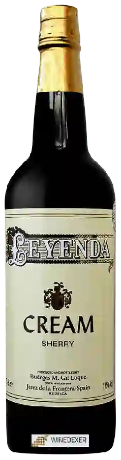 Winery Gil Luque - Leyenda Cream Sherry Winery Gil Luque - Leyenda Cream Sherry