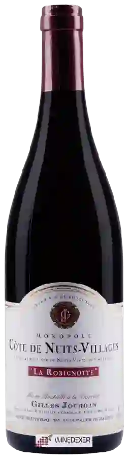 Winery Gilles Jourdan - Monopole  Côte de Nuits-Villages 'La Robignotte' Winery Gilles Jourdan - Monopole  Côte de Nuits-Villages 'La Robignotte'