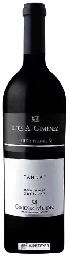 Winery Gimenez Mendez - Luis A. Super Premium Tannat