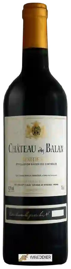 Winery Ginestet - Bordeaux Château de Balan Winery Ginestet - Bordeaux Château de Balan