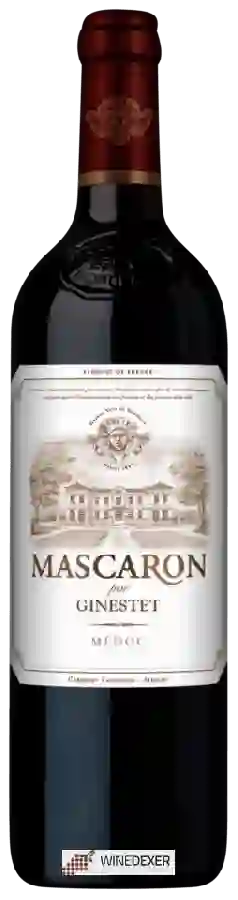 Winery Ginestet - Cabernet Sauvignon - Cabernet Franc - Merlot Médoc Mascaron Winery Ginestet - Cabernet Sauvignon - Cabernet Franc - Merlot Médoc Mascaron