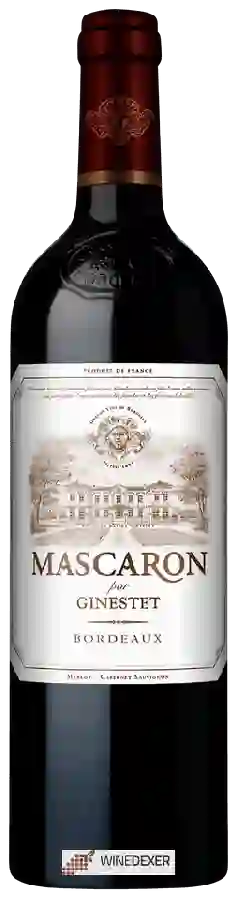 Winery Ginestet - Mascaron Bordeaux Rouge Winery Ginestet - Mascaron Bordeaux Rouge