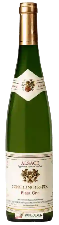 Winery Ginglinger-Fix - Pinot Gris Winery Ginglinger-Fix - Pinot Gris