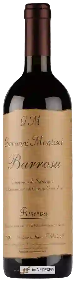 Winery Giovanni Montisci - Barrosu Cannonau di Sardegna Riserva
