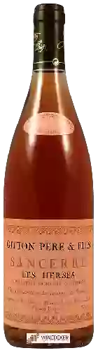 Winery Gitton Père & Fils - Les Herses Sancerre Rosé