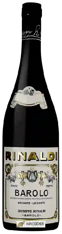 Winery Giuseppe Rinaldi - Brunate - Le Coste Barolo Winery Giuseppe Rinaldi - Brunate - Le Coste Barolo