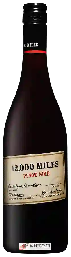 Winery Gladstone - 12,000 Miles Pinot Noir Winery Gladstone - 12,000 Miles Pinot Noir