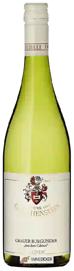 Winery Freiherr von Gleichenstein - Grauer Burgunder Aus dem Cabinet Trocken Winery Freiherr von Gleichenstein - Grauer Burgunder Aus dem Cabinet Trocken