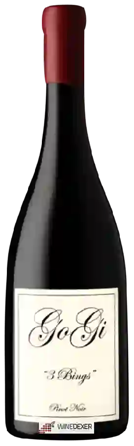 Winery GoGi - 3 Bings Pinot Noir Winery GoGi - 3 Bings Pinot Noir