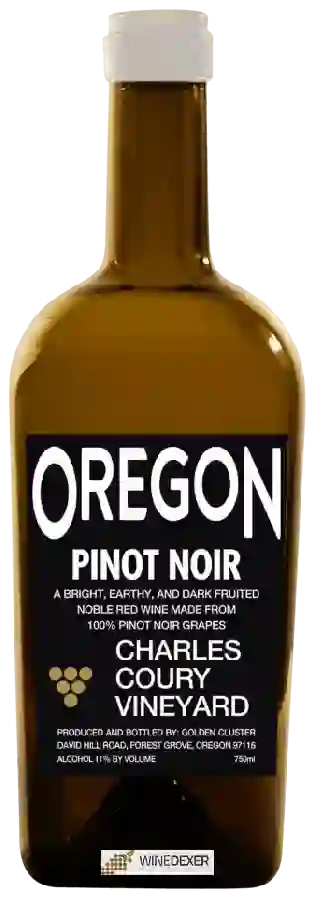Winery Golden Cluster - Charles Coury Visionary Pinot Noir