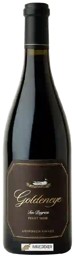 Winery Goldeneye - Ten Degrees Pinot Noir Winery Goldeneye - Ten Degrees Pinot Noir