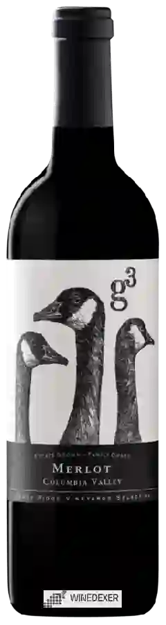 Winery Goose Ridge Vineyards - g3 Merlot Winery Goose Ridge Vineyards - g3 Merlot