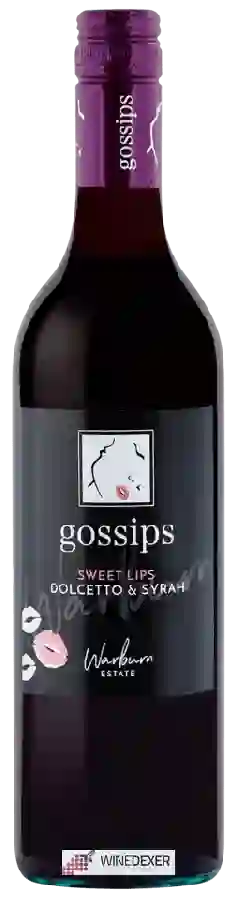 Winery Gossips - Sweet Lips Syrah - Dolcetto Winery Gossips - Sweet Lips Syrah - Dolcetto