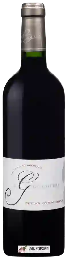 Château Goubau - Le G de Goubau Castillon - Côtes de Bordeaux