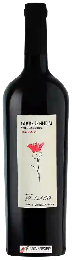 Winery Gouguenheim - Flores del Valle Red Melosa Valle Escondido Winery Gouguenheim - Flores del Valle Red Melosa Valle Escondido