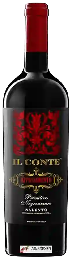 Winery Il Conte - Primitivo - Negroamaro Salento Appassimento Winery Il Conte - Primitivo - Negroamaro Salento Appassimento