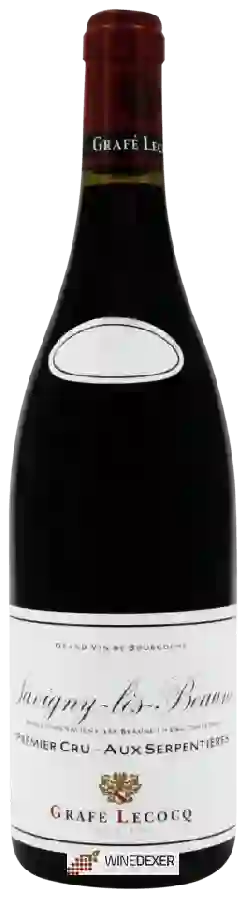 Winery Grafé Lecocq - Savigny-lès-Beaune 1er Cru 'Aux Serpentières' Winery Grafé Lecocq - Savigny-lès-Beaune 1er Cru 'Aux Serpentières'
