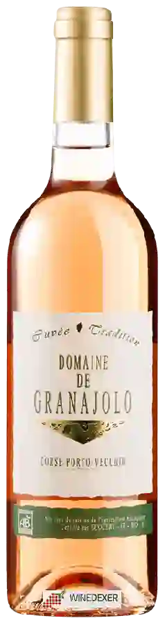 Domaine de Granajolo - Cuvée Tradition Corse Porto-Vecchio Rosé Domaine de Granajolo - Cuvée Tradition Corse Porto-Vecchio Rosé