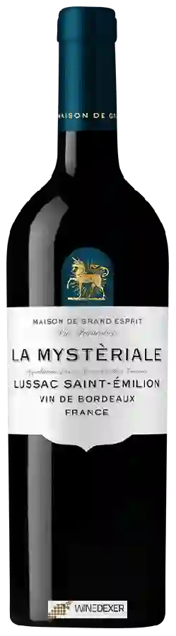 Maison de Grand Esprit - La Mystèriale Lussac-Saint-Émilion Rouge Maison de Grand Esprit - La Mystèriale Lussac-Saint-Émilion Rouge