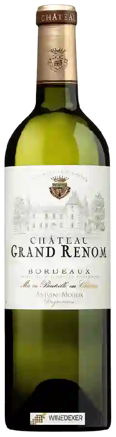 Château Grand Renom - Bordeaux Blanc