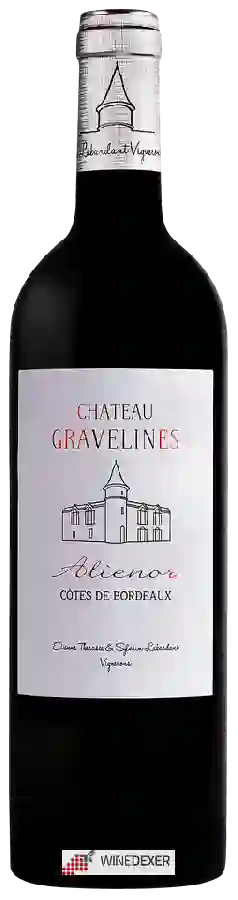 Château Gravelines - Aliénor Côtes de Bordeaux Rouge Château Gravelines - Aliénor Côtes de Bordeaux Rouge