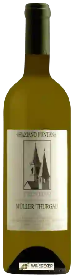 Winery Graziano Fontana - Müller-Thurgau Trentino Winery Graziano Fontana - Müller-Thurgau Trentino