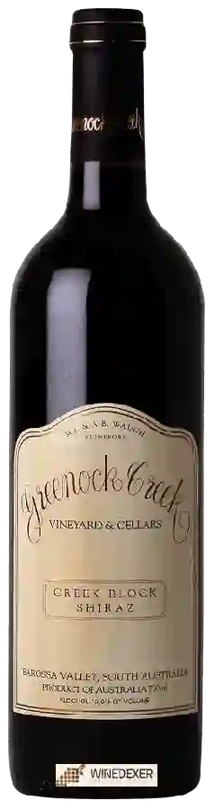 Winery Greenock Creek - Creek Block Shiraz Winery Greenock Creek - Creek Block Shiraz