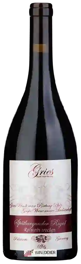 Winery Gries - Spätburgunder Royal Trocken