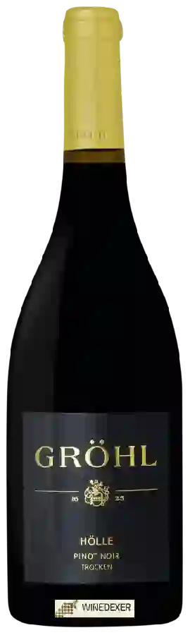 Winery Gröhl - Hölle Pinot Noir Trocken